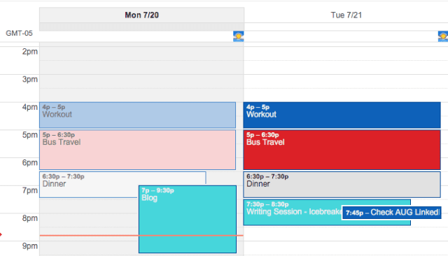 calendar-planning