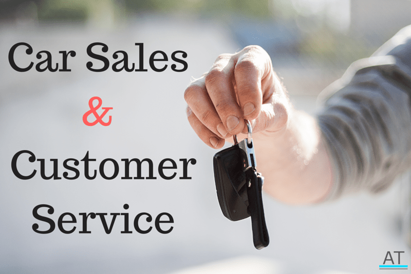 car sales customer service